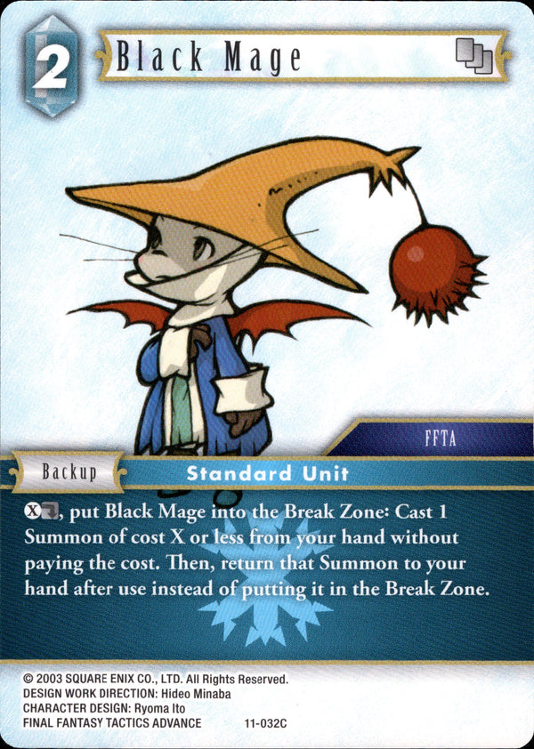 Black Mage - 11-032C - Opus XI - Card Cavern