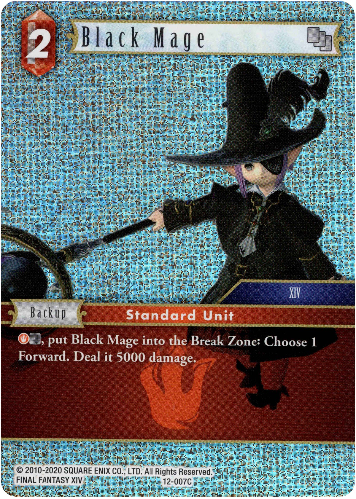Black Mage - 12-007C - Opus XII - Foil - Card Cavern