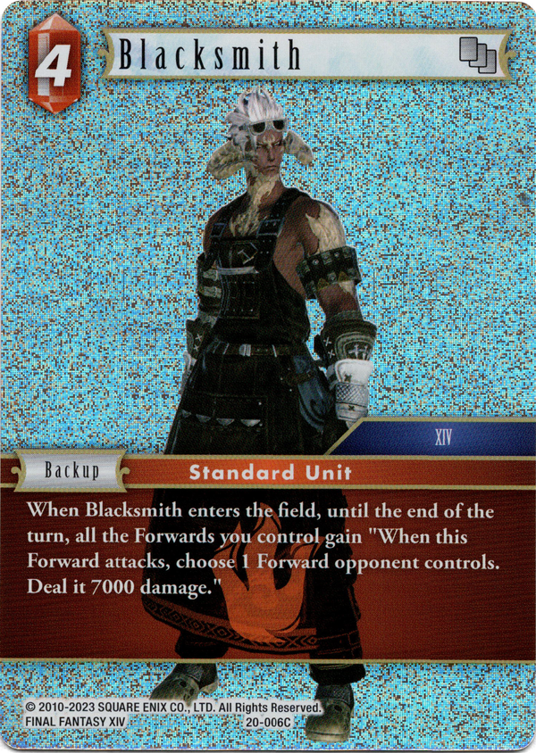 Blacksmith - 20-006C - Dawn of Heroes - Foil - Card Cavern
