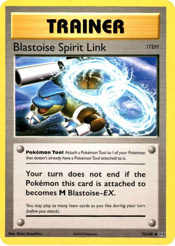 Blastoise Spirit Link - 73/108 - Evolutions - Card Cavern