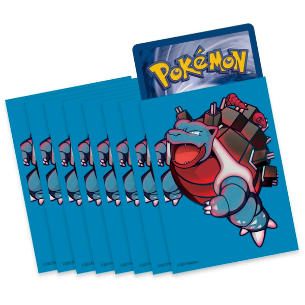 Pokemon Gigantamax Blastoise Card Sleeves [65 Count]