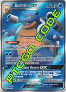 Blastoise GX Premium Collection - Promos - PTCGO Code - Card Cavern