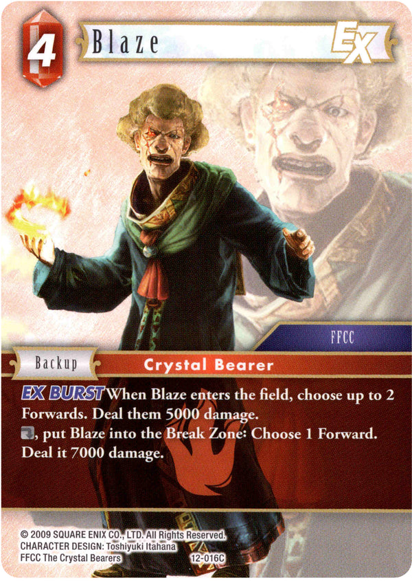 Blaze - 12-016C - Opus XII - Card Cavern