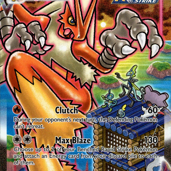 Blaziken VMAX Alternate Art Secret - 201/198 - Chilling Reign