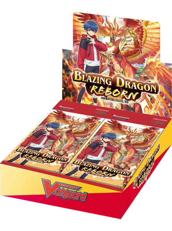 Blazing Dragon Reborn Booster Box - Card Cavern