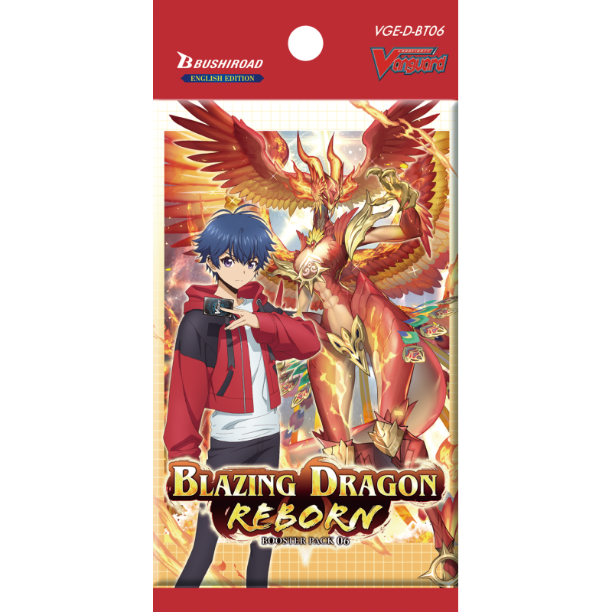 Blazing Dragon Reborn Booster Pack - Card Cavern
