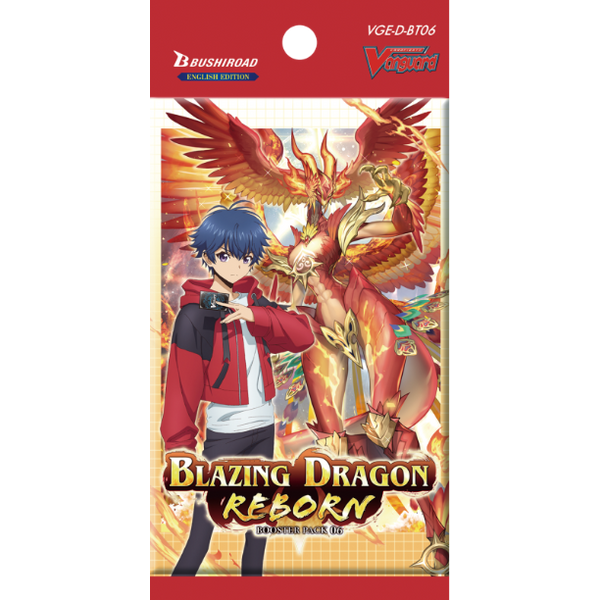 Blazing Dragon Reborn Booster Pack - Card Cavern