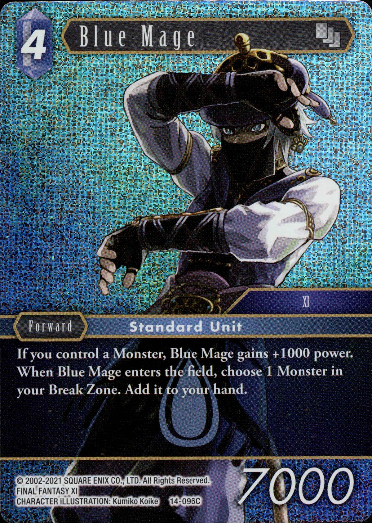 Blue Mage - 14-096C - Opus XIV - Foil - Card Cavern