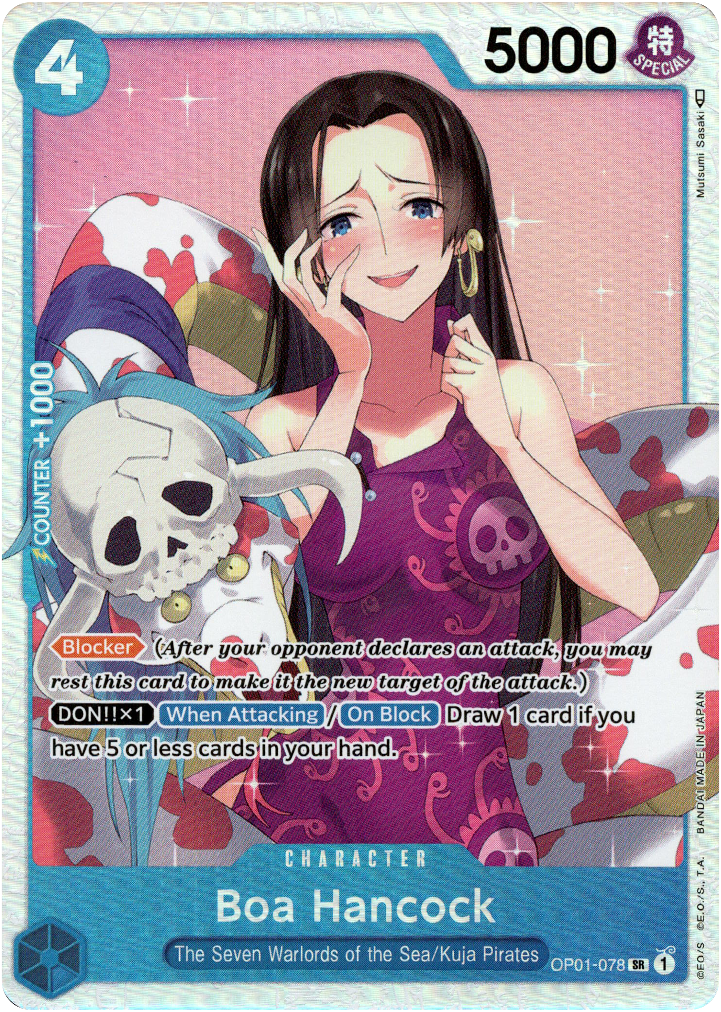 Boa Hancock - OP01-078 SR - Romance Dawn - Foil - Card Cavern