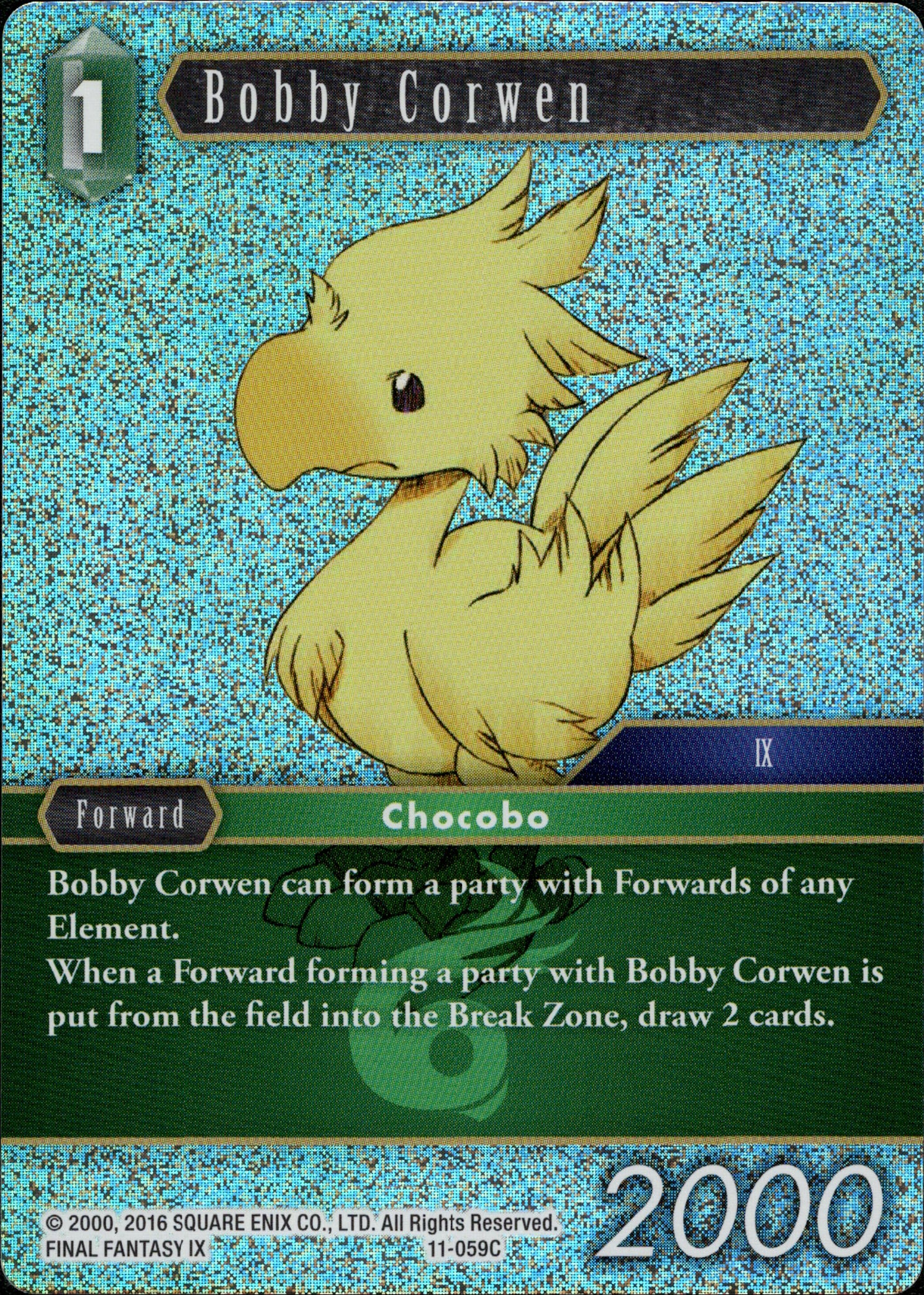 Bobby Corwen - 11-059C - Opus XI - Foil - Card Cavern