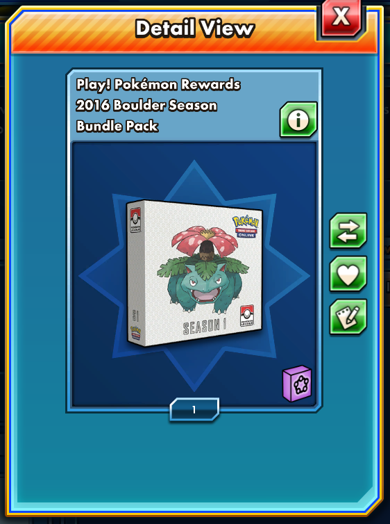 2016 Boulder Season PTCGO Code - Card Cavern