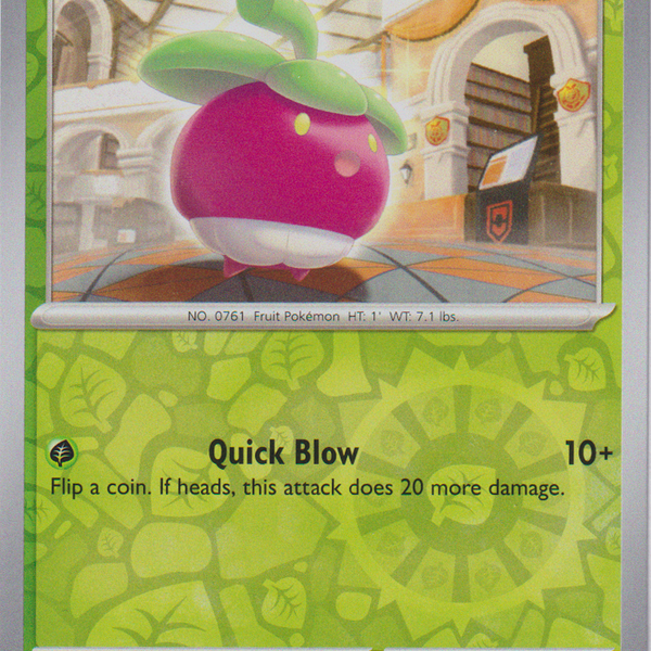 Bounsweet - 008/182 - Paradox Rift - Reverse Holo  Card Cavern Trading  Cards, LLC