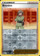 Brandon - 151/195 - Silver Tempest - Reverse Holo - Card Cavern