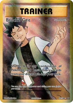 Brock's Grit Full Art - 107/108 - Evolutions - Holo - Card Cavern