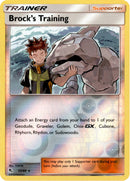 Brock's Training - 55/68 - Hidden Fates - Reverse Holo - Card Cavern