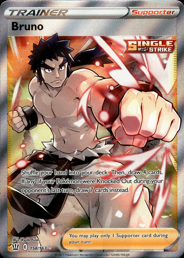 Bruno Full Art - 158/163 - Battle Styles - Card Cavern
