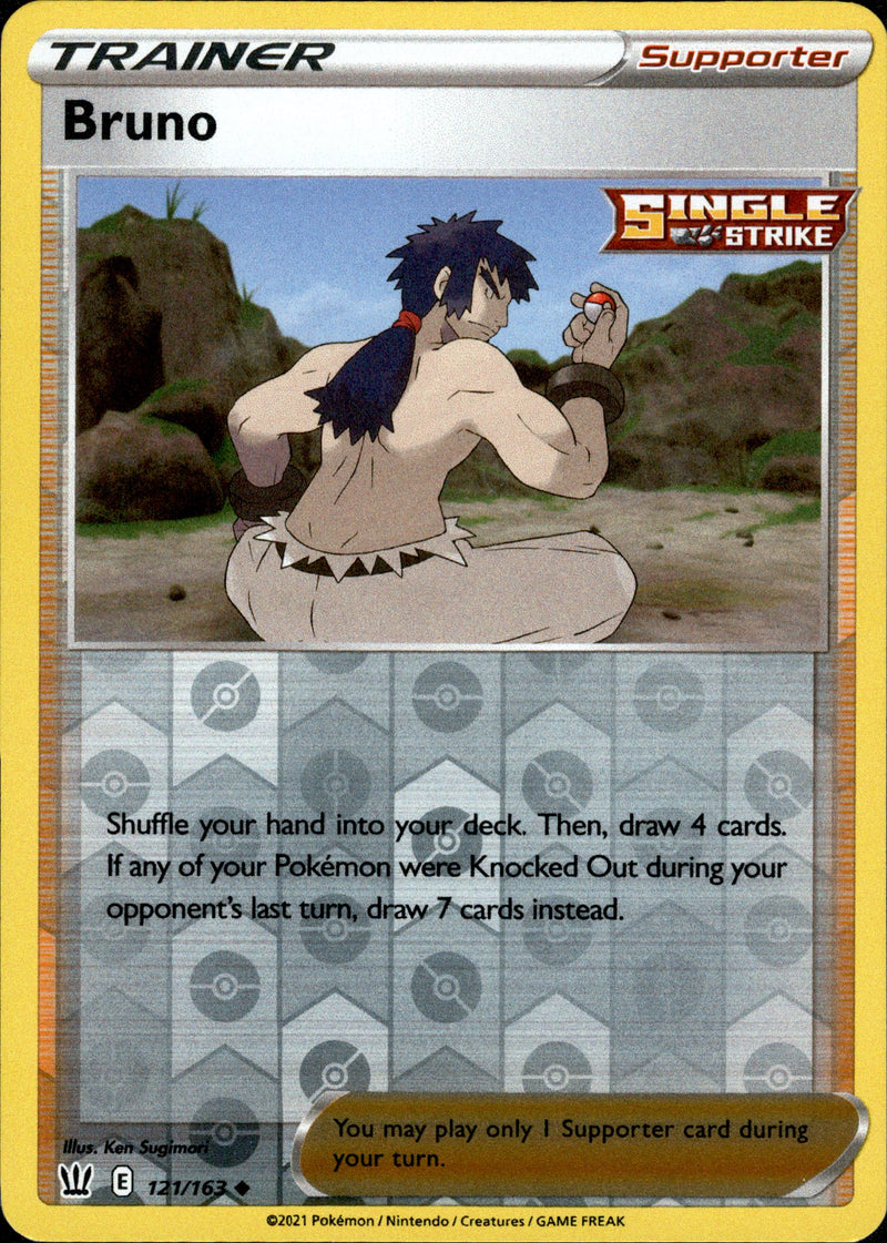 Bruno - 121/163 - Battle Styles - Reverse Holo - Card Cavern