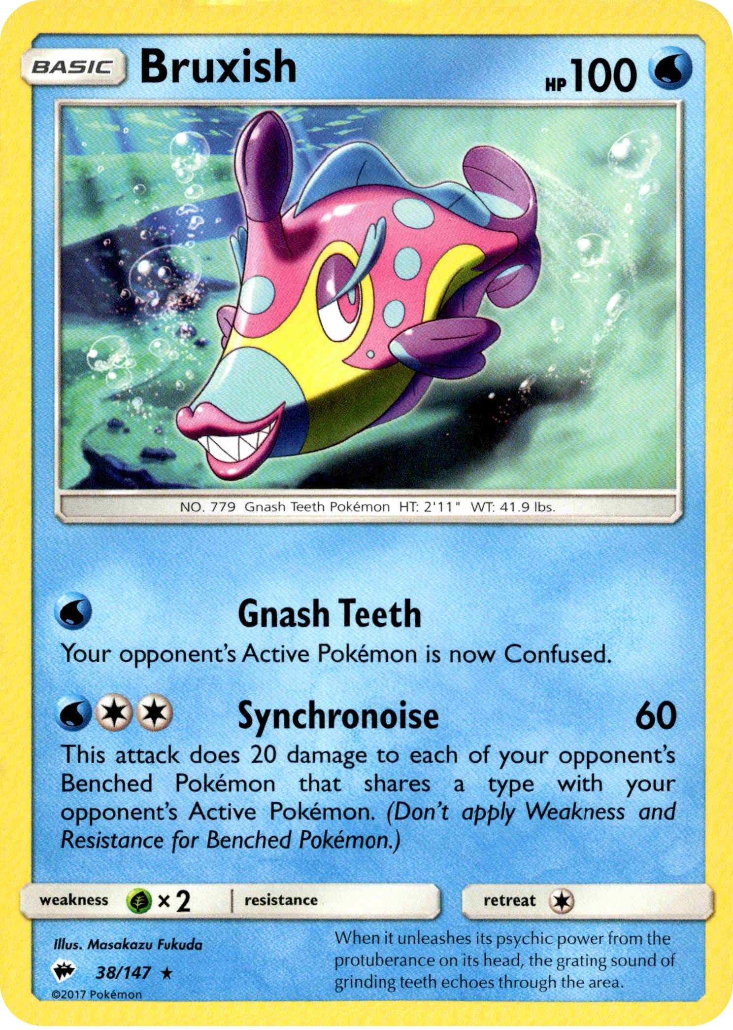 Bruxish - 38/147 - Burning Shadows - Card Cavern