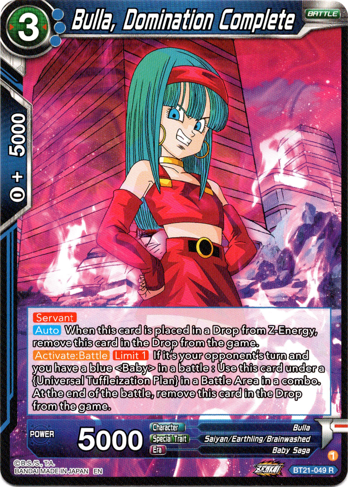 Bulla, Domination Complete - BT21-049 - Wild Resurgence - Card Cavern
