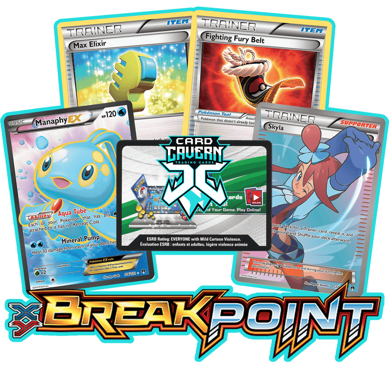 BREAKpoint PTCGL Code Card Cavern Trading Cards, LLC BREAKpoint PTCGL Code Card Cavern Trading Cards, LLC