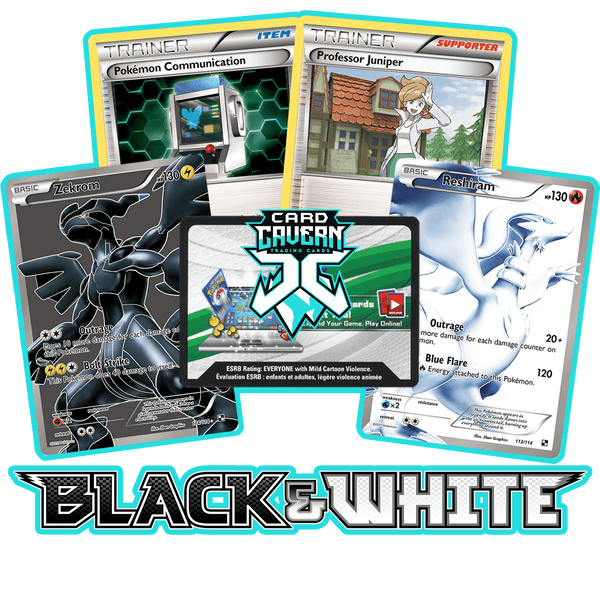Black & White Base PTCGL Code – Card Cavern Trading Cards, LLC