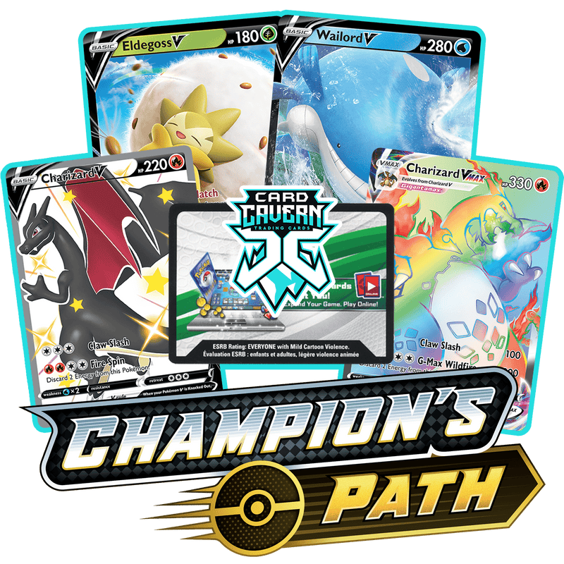 pokemon cards champion's path booster box Champion's Path PTCGL Code – Card Cavern Trading Cards, LLC