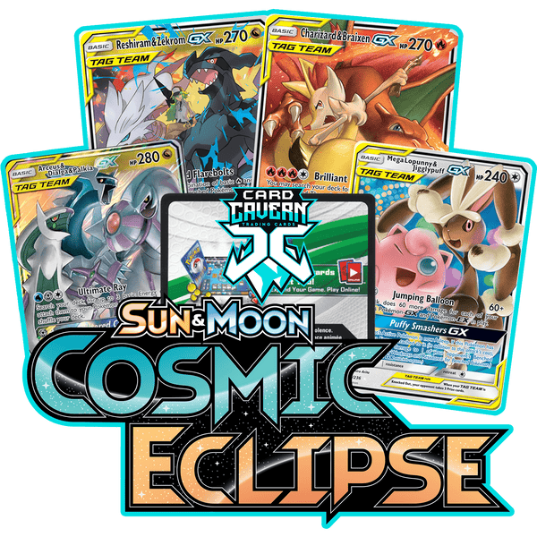 cosmic eclipse pokemon cards Cosmic Eclipse PTCGL Code – Card Cavern Trading Cards, LLC