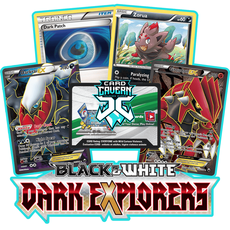 Dark Explorers PTCGL Code Card Cavern Trading Cards, LLC Dark Explorers PTCGL Code Card Cavern Trading Cards, LLC