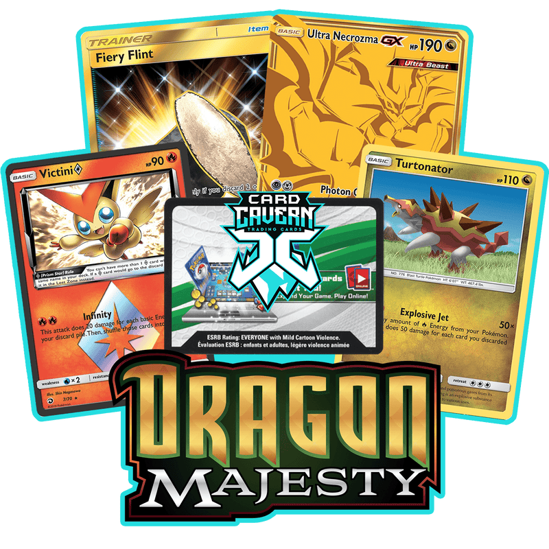 Dragon Majesty PTCGL Code Card Cavern Trading Cards, LLC Dragon Majesty PTCGL Code Card Cavern Trading Cards, LLC