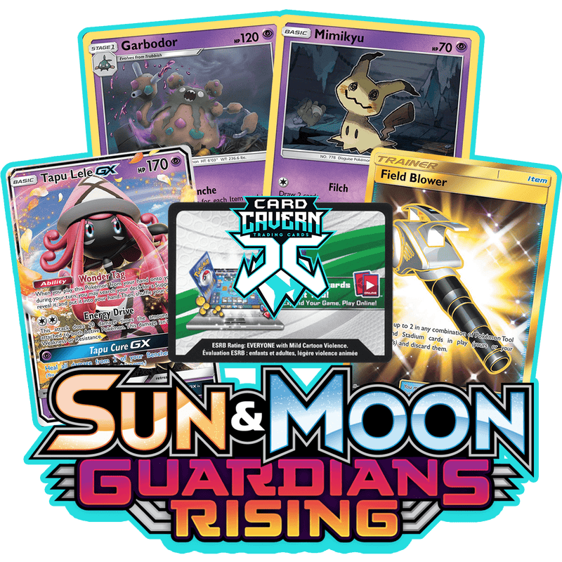 Guardians Rising PTCGL Code Card Cavern Trading Cards, LLC Guardians Rising PTCGL Code Card Cavern Trading Cards, LLC