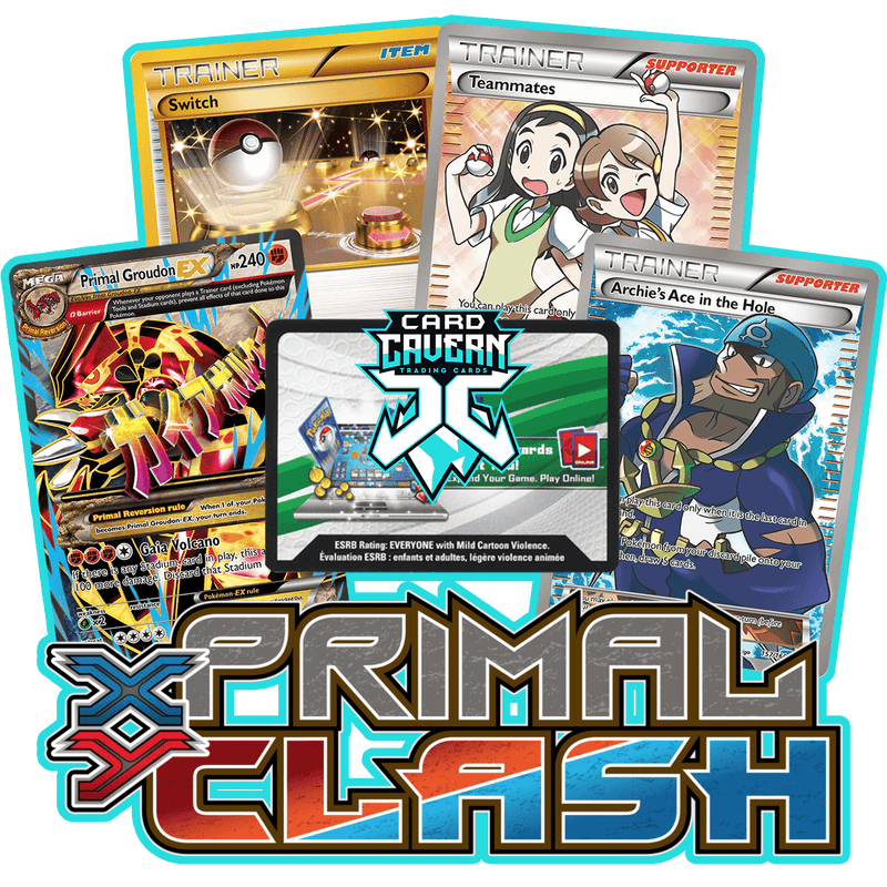 Primal Clash PTCGL Code Card Cavern Trading Cards, LLC Primal Clash PTCGL Code Card Cavern Trading Cards, LLC