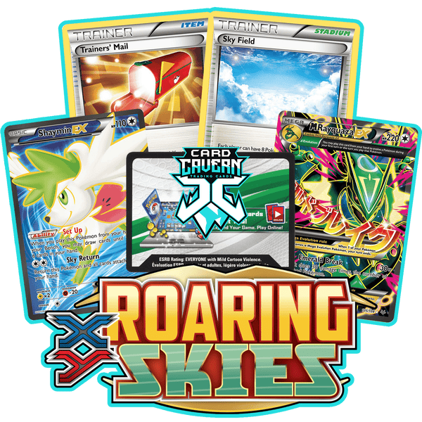 pokemon xy roaring skies booster pack Roaring Skies PTCGL Code – Card Cavern Trading Cards, LLC