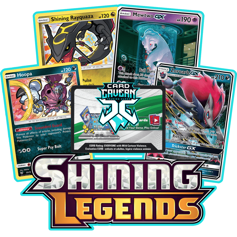 Shining Legends PTCGL Code - Card Cavern