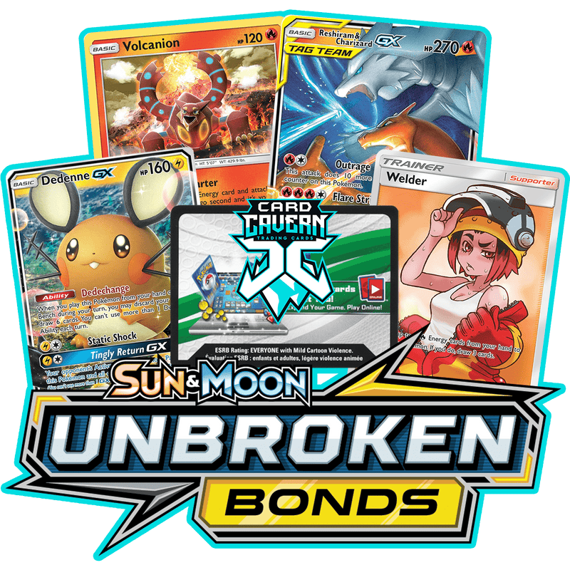 Unbroken Bonds PTCGL Code Card Cavern Trading Cards, LLC Unbroken Bonds PTCGL Code Card Cavern Trading Cards, LLC
