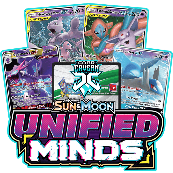 Unified Minds PTCGL Code Card Cavern Trading Cards, LLC Unified Minds PTCGL Code Card Cavern Trading Cards, LLC