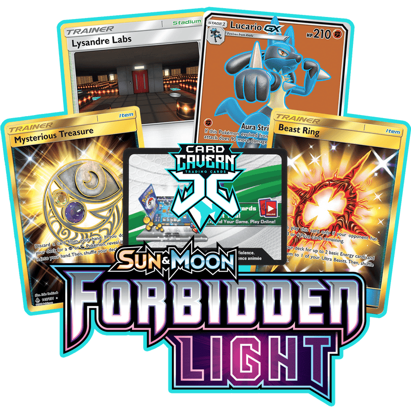 forbidden light booster box Forbidden Light PTCGL Code – Card Cavern Trading Cards, LLC