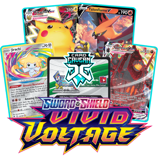 Vivid Voltage PTCGL Code Card Cavern Trading Cards, LLC Vivid Voltage PTCGL Code Card Cavern Trading Cards, LLC