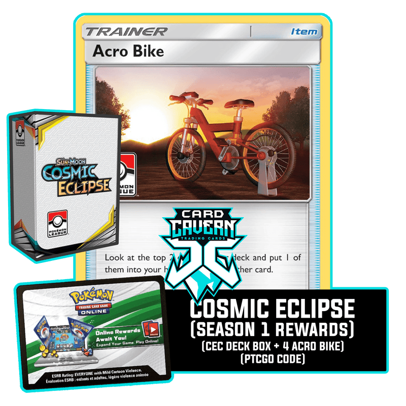 Cosmic Eclipse Season 1 PTCGO Code - Card Cavern