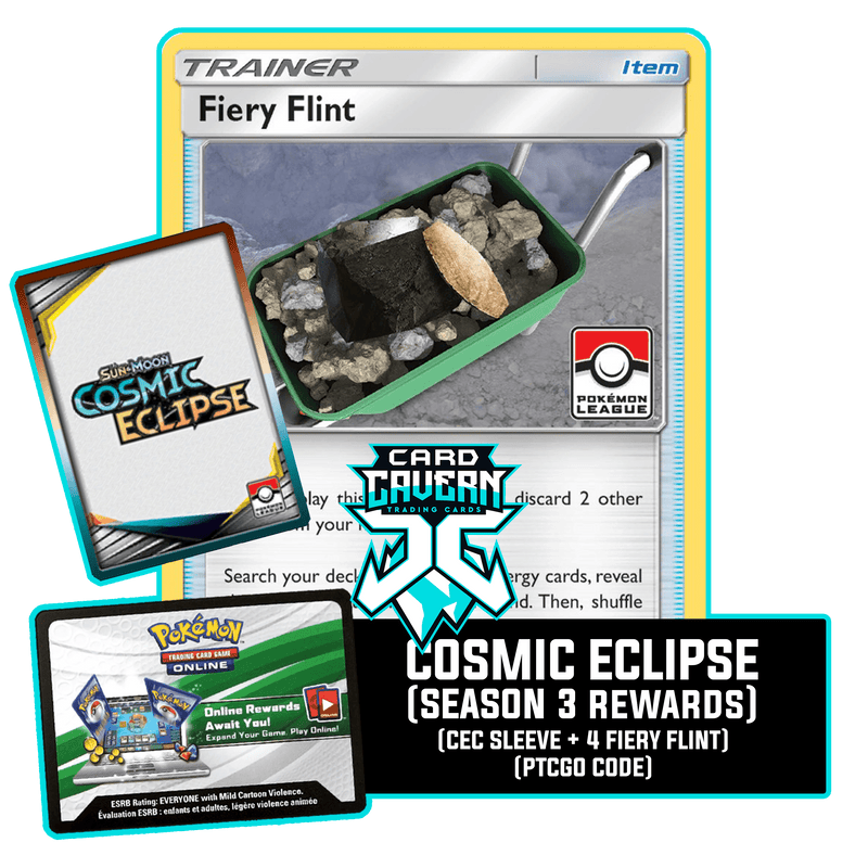 Cosmic Eclipse Season 3 PTCGO Code - Card Cavern