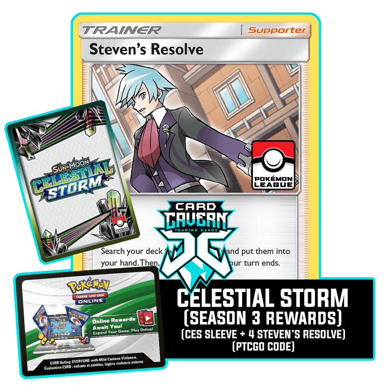 Celestial Storm Season 3 PTCGO Code - Card Cavern