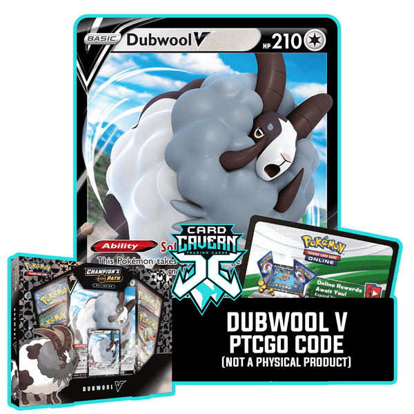 Dubwool V SWSH049 PTCGO Code – Card Cavern Trading Cards, LLC