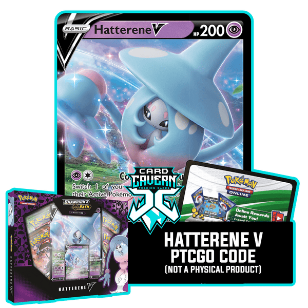 Hatterene V SWSH055 - PTCGO Code - Card Cavern