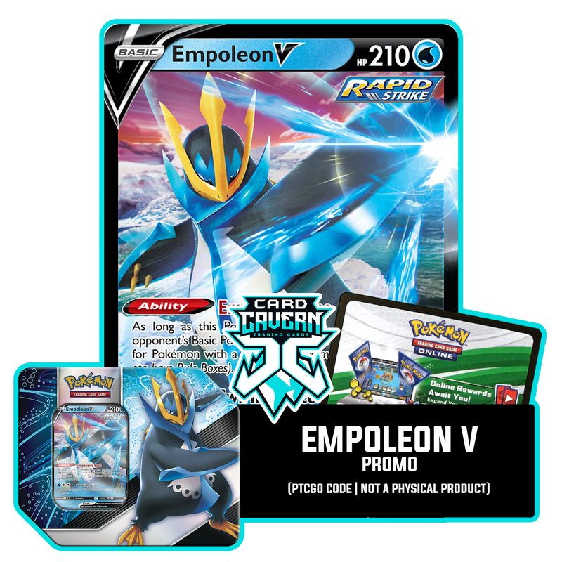 V Strikers Tin:  Empoleon V - Pokemon TCG Live Code - Card Cavern