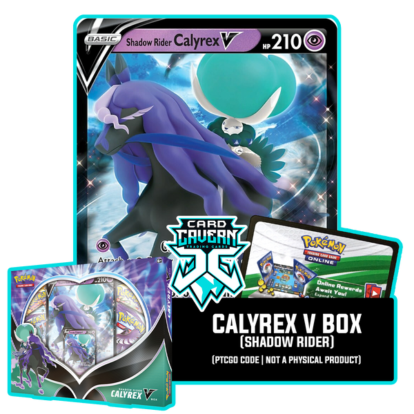 Shadow Rider Calyrex V SWSH131 PTCGO Code - Card Cavern