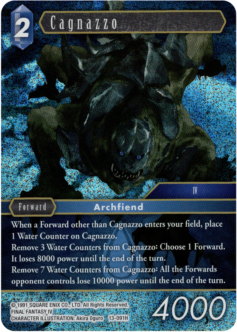 Cagnazzo - 13-091H - Opus XIII - Foil - Card Cavern