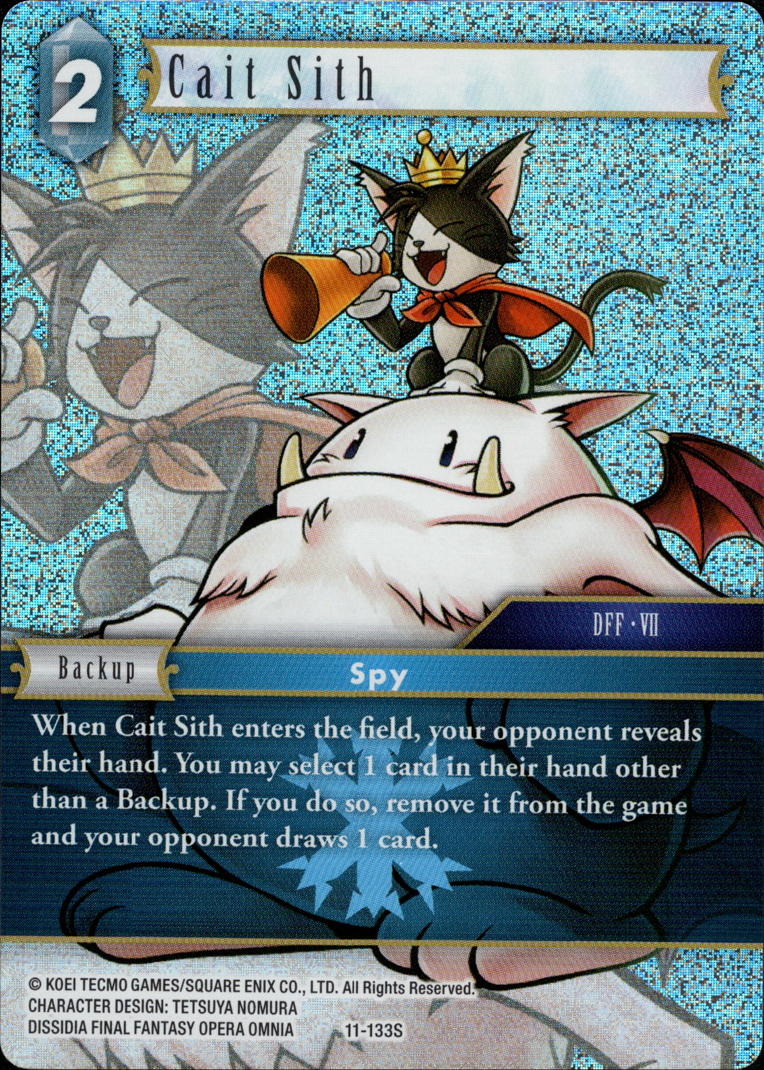 Cait Sith - 11-133S - Opus XI - Foil - Card Cavern