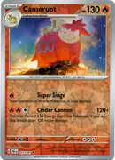 Camerupt - 012/091 - Paldean Fates - Reverse Holo - Card Cavern