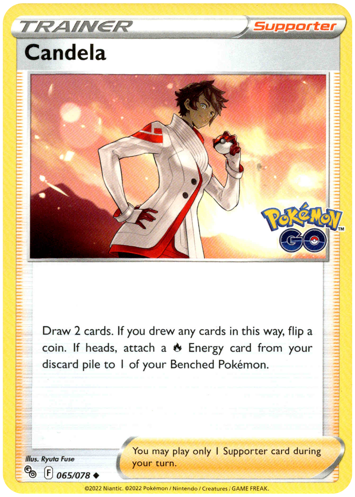Candela - 065/078 - Pokemon Go - Card Cavern