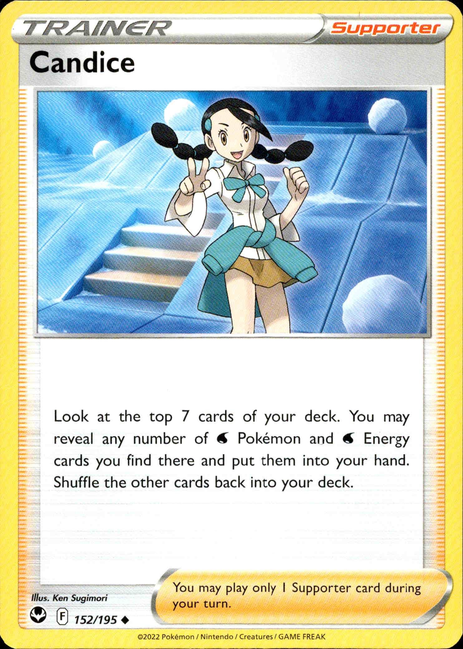 Candice - 152/195 - Silver Tempest - Card Cavern
