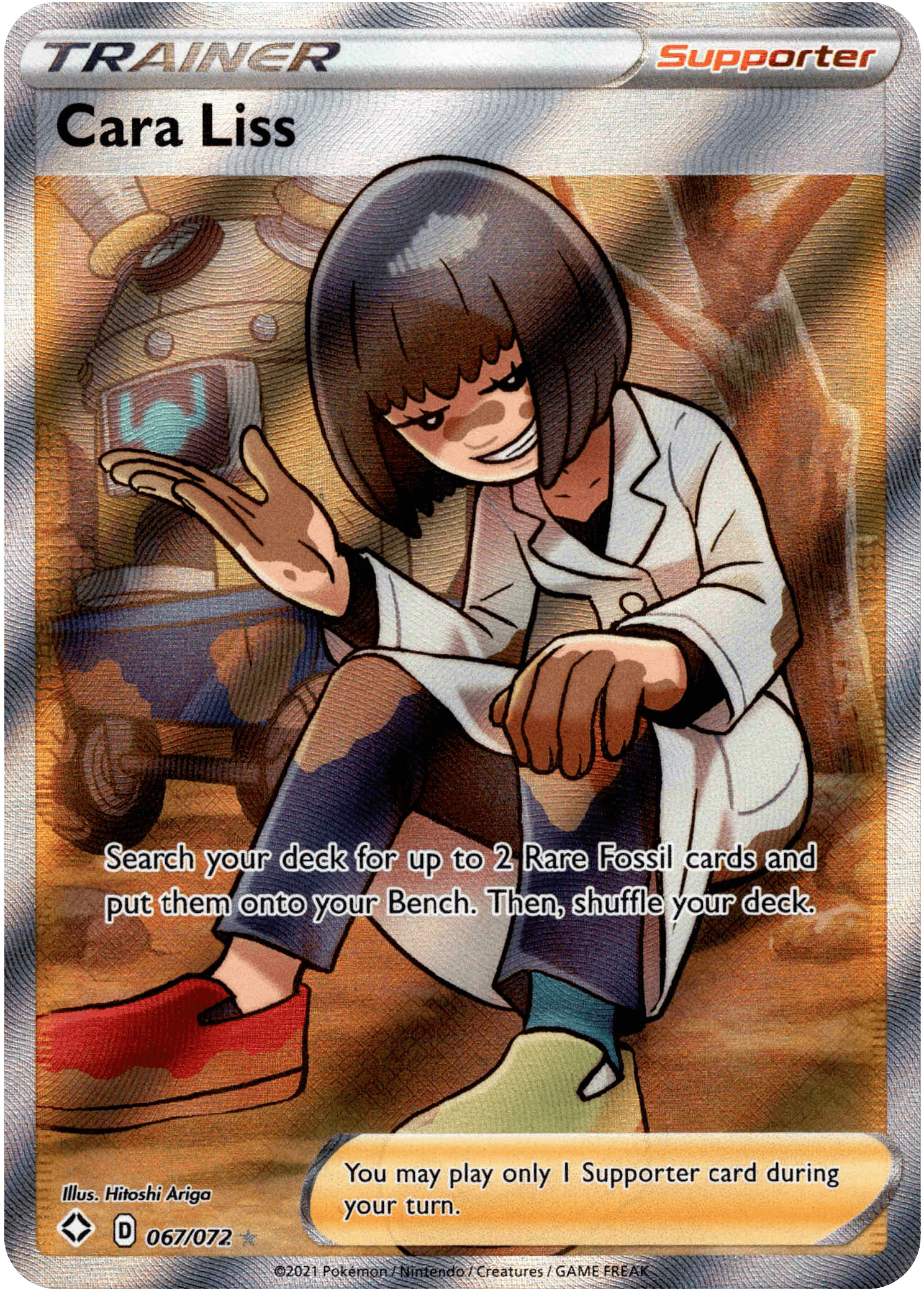 Cara Liss Full Art - 067/072 - Shining Fates - Holo - Card Cavern